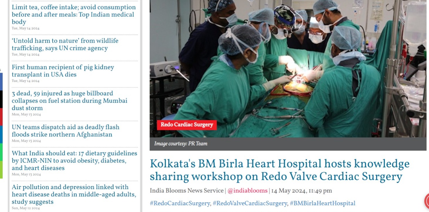 Kolkata's BM Birla Heart Hospital Hosts Knowledge Sharing Workshop On ...